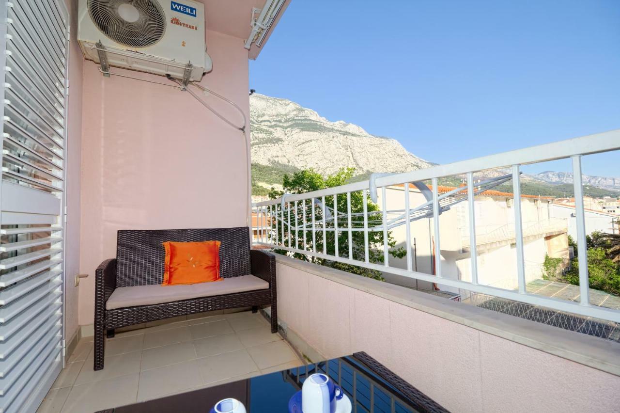Apartman Laura Galileo Blizu Centra I Plaze Makarska Eksteriør bilde